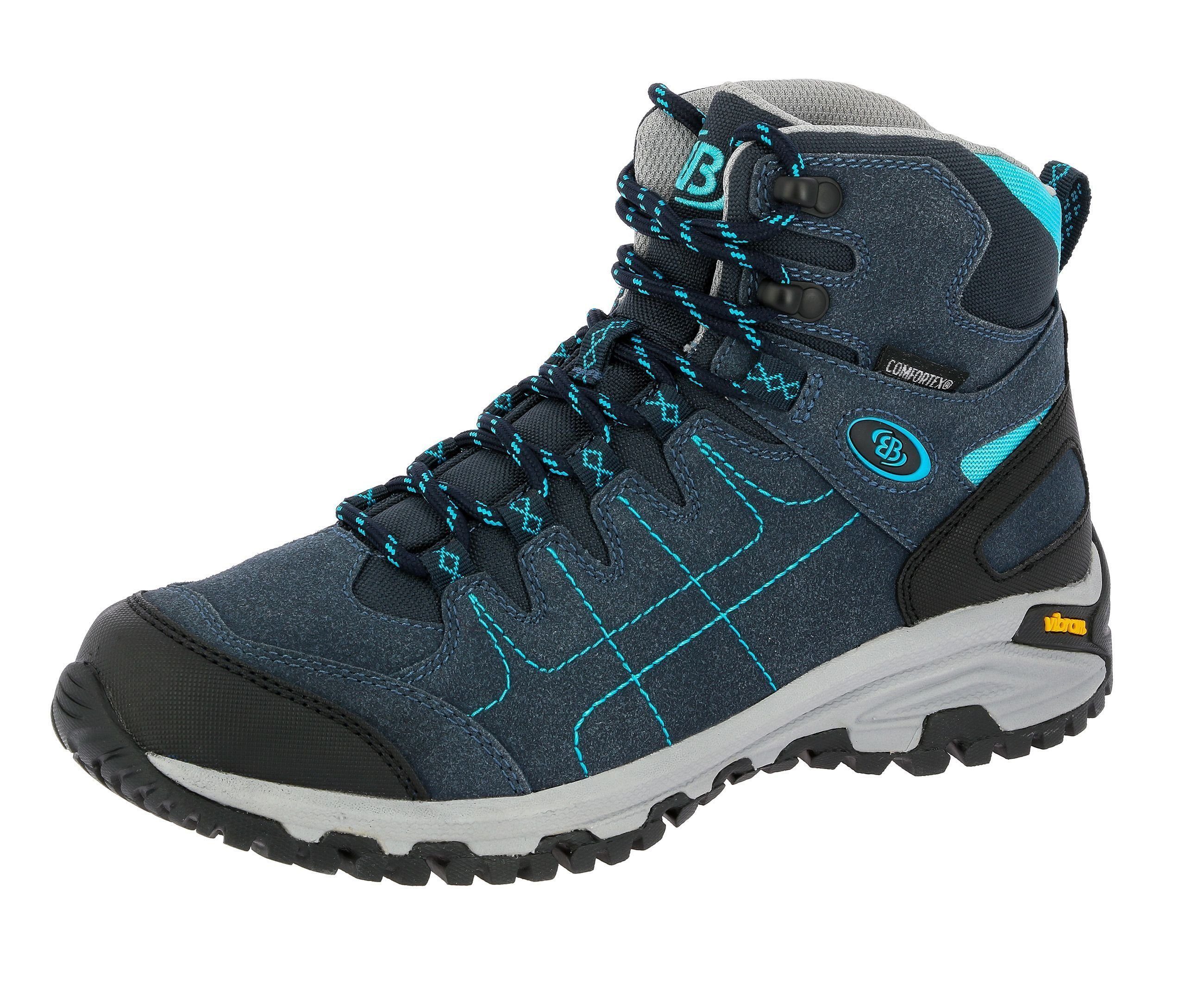 High Outdoorschuh Shasta Mount BRÜTTING Outdoorschuh marine/türkis