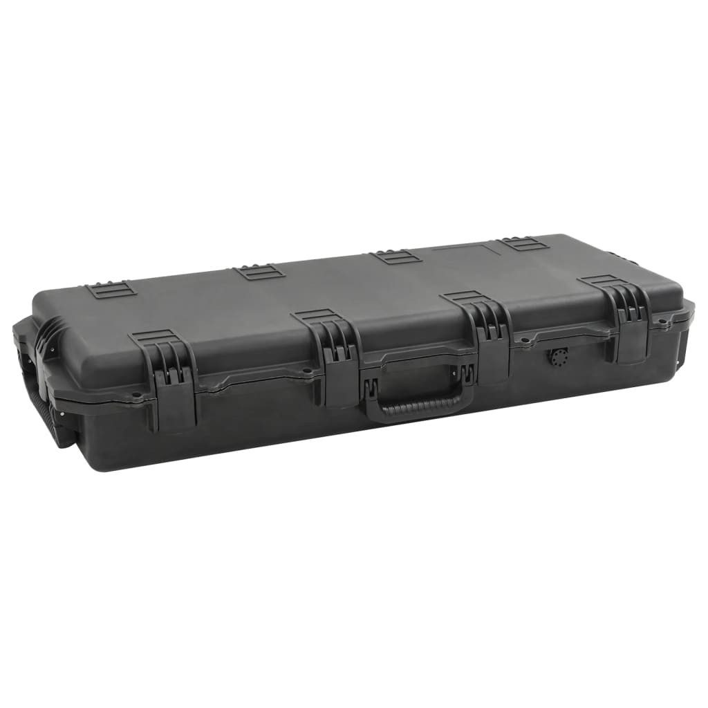vidaXL Kameratasche Koffer für Flugreise Tragbar Schwarz 100,5x42x17 cm PP
