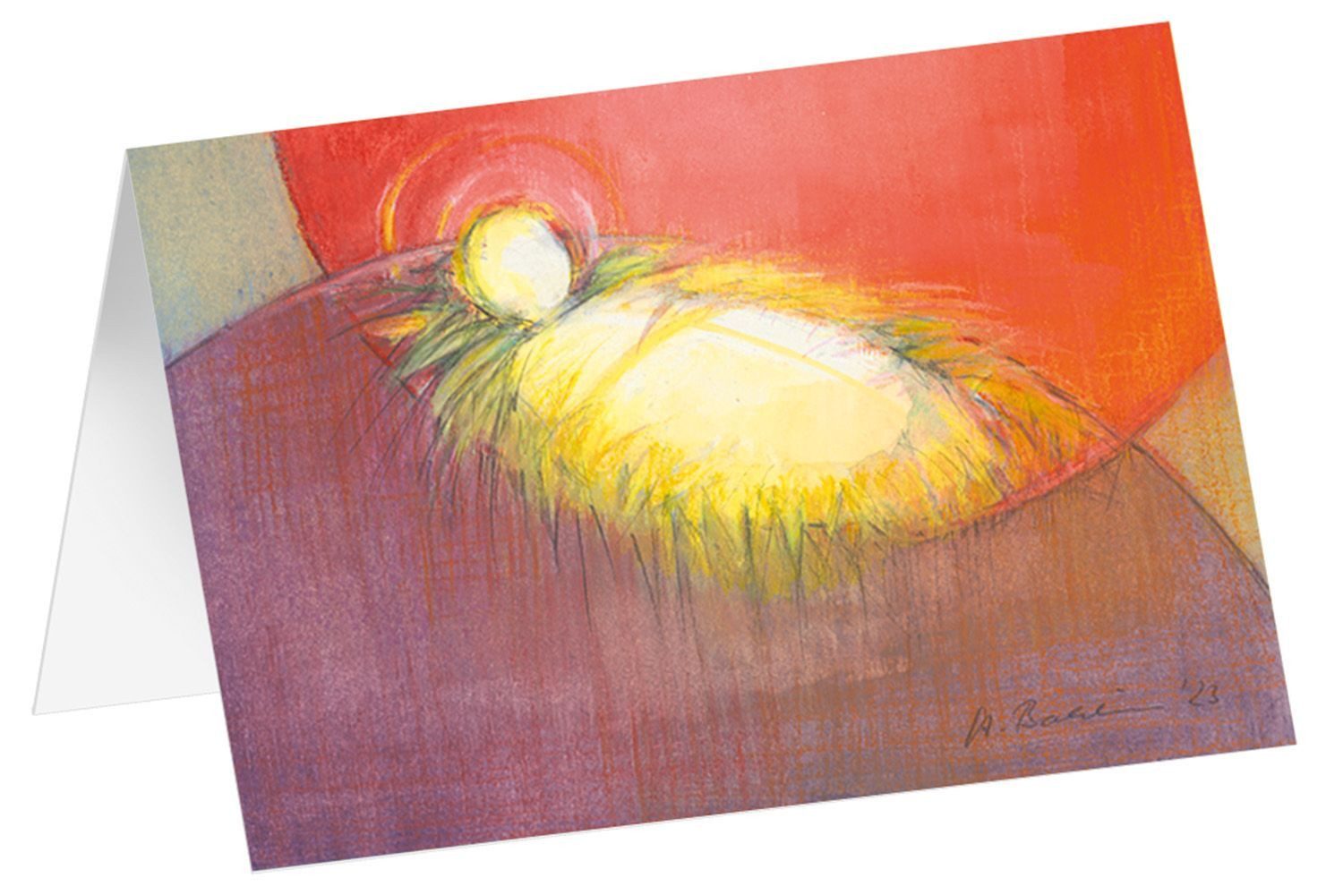 Adeo Services Klappkarte Kunstkarten "Licht der Welt" 6 Stk.