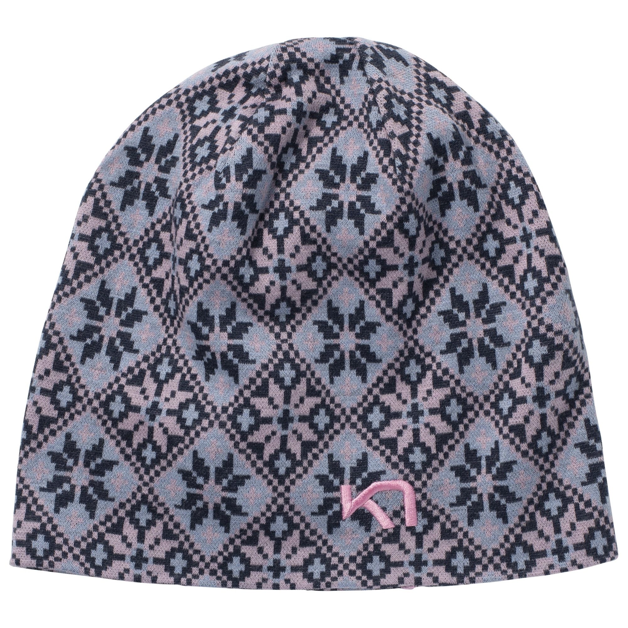 Kari Traa Beanie Rose mit tollem Norweger-Muster