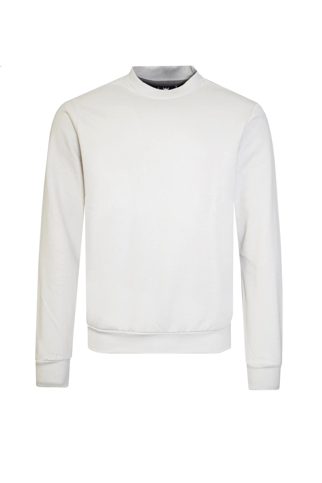 Hajo Sweatshirt Rundhalssweatshirt "French Terry" komplett uni