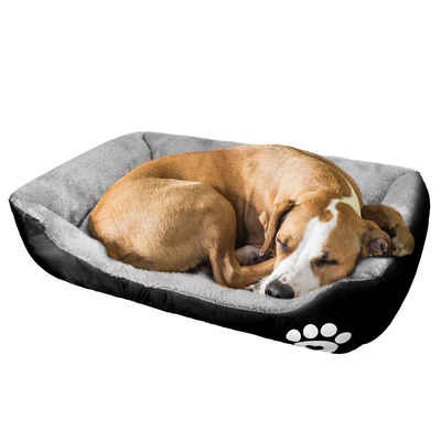wuuhoo Tierbett Lucky 70cm I flauschiges und gemütliches Hundesofa, für mittelgroße und große Hunde I Haustierbett Waschmaschinen geeignet