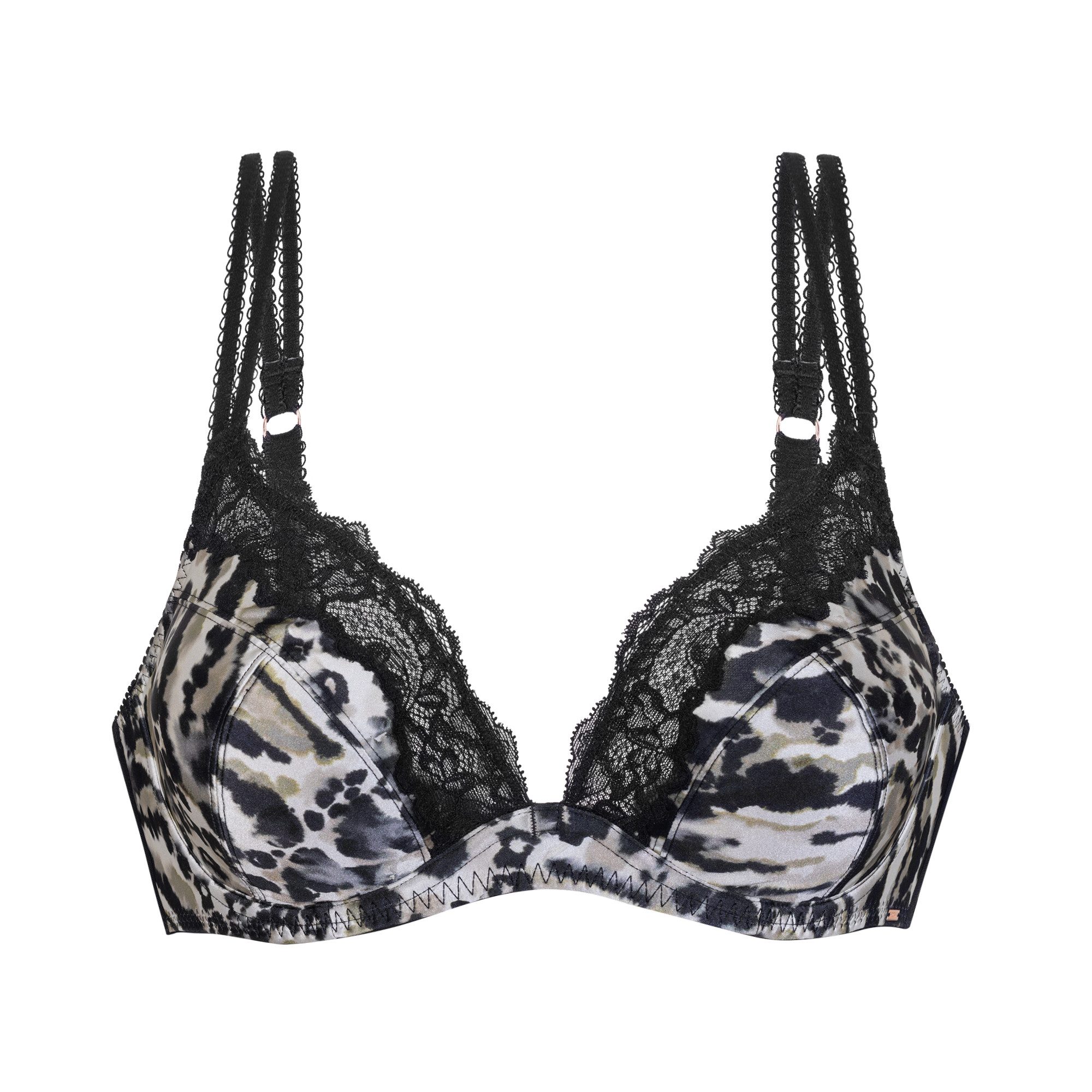 Dorina Bügel-BH Origins Print Leo-Muster, Spitze, Doppelträger – Bild 2 von 4
