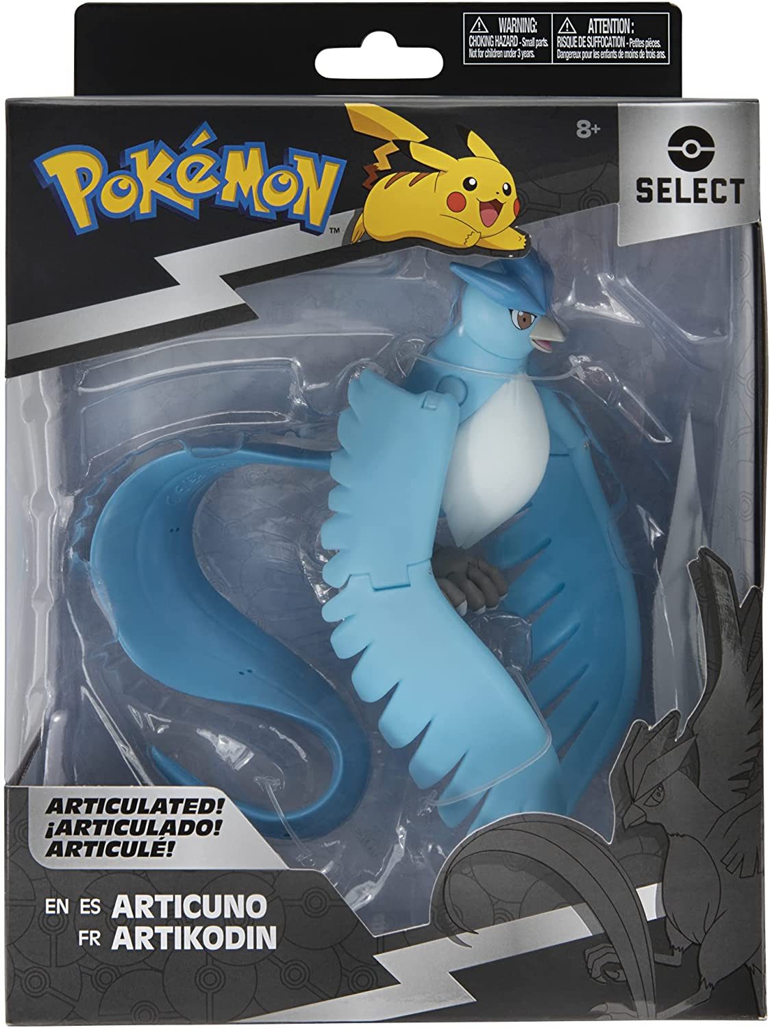 Jazwares Actionfigur Pokémon - 25. Jubiläum Select Figur - Arktos (15cm)