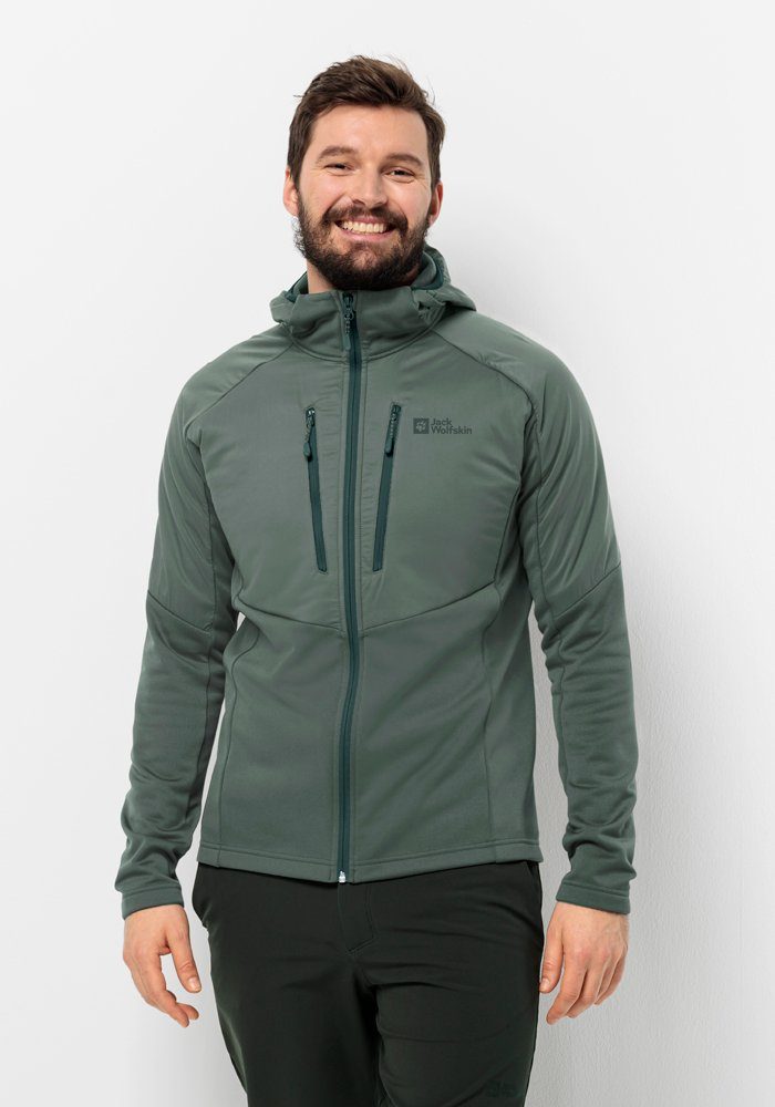 Jack Wolfskin Kapuzenfleecejacke ALPGRAT PRO INS FZ M günstig online kaufen