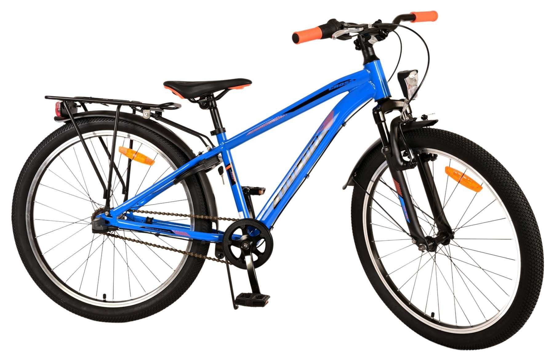 TPFSports Kinderfahrrad Volare Cross 24 Zoll Rücktritt + Handbremse, 3 Gang, (Jungsfahrrad - Jungen Kinderrad - 3 Gänge - Sicherheitsgriffe), Kinderfahrrad 24 Zoll - Jugend Fahrrad - Kinder Jugend Fahrrad