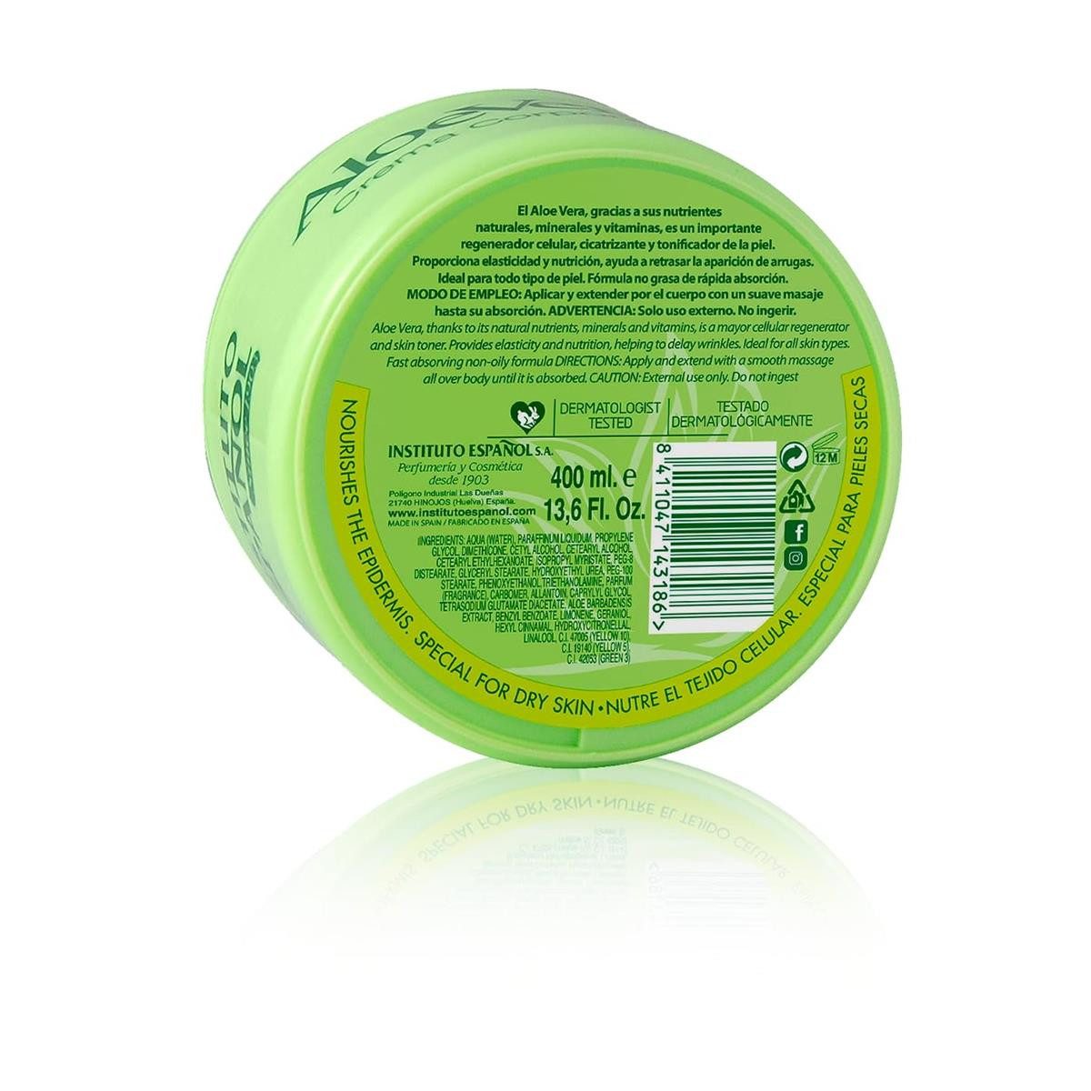 Instituto Espanol Körpercreme Instituto Español Aloe Vera Feuchtigkeitsspendende Körpercreme 400 ml