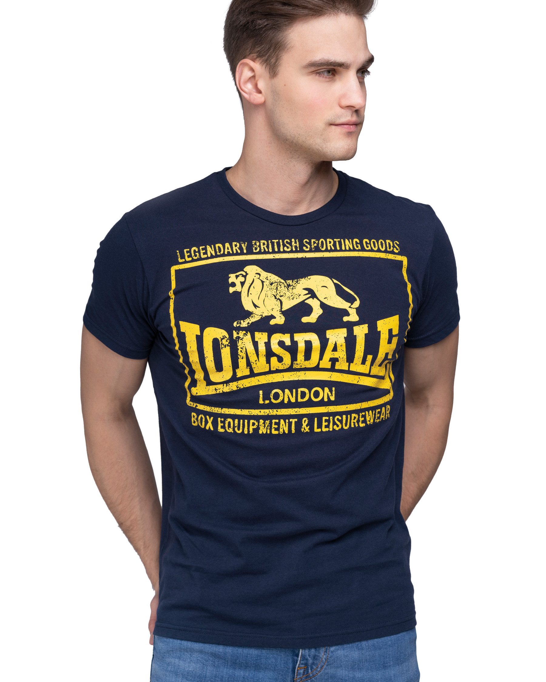 Lonsdale T-Shirt Lonsdale T-Shirt Hounslow Lonsdale Sporting Goods Logo