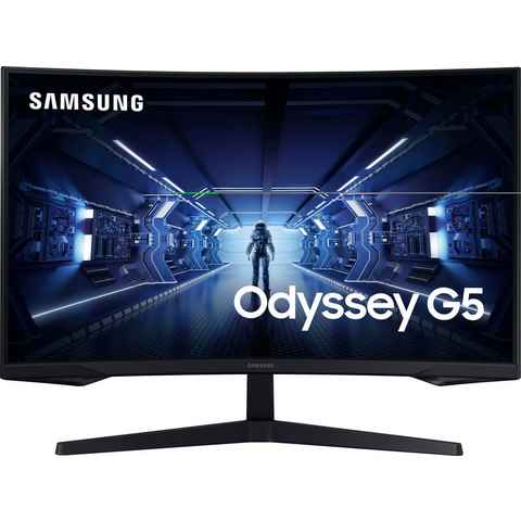 Samsung Odyssey G5 C32G54TQBU Curved-Gaming-LED-Monitor (80 cm/32 ", 2560 x 1440 px, WQHD, 1ms (MPRT)