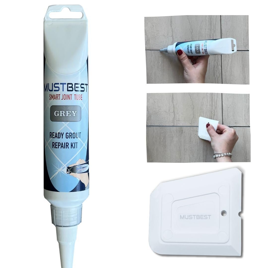 MustBest Fugenfueller Schnell trocknend Fliesenfugenreparatur