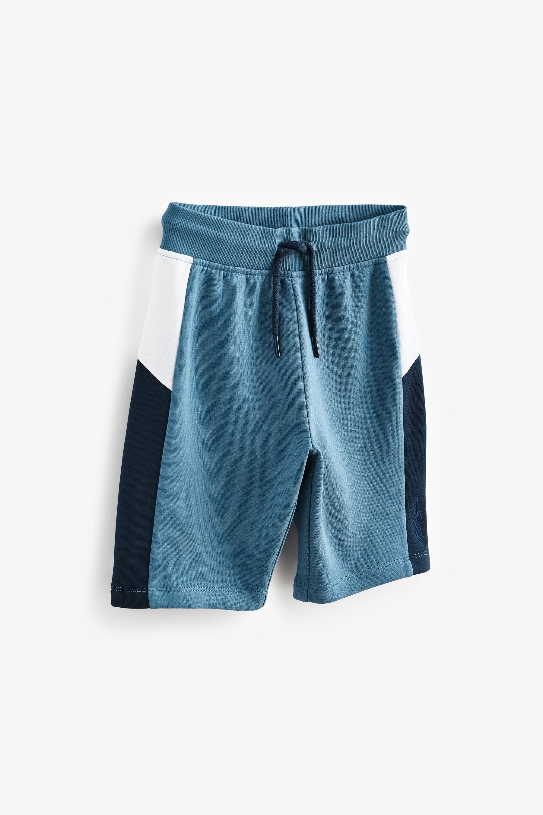 Next Shirt & Shorts Blockfarben-Set mit Shorts und T-Shirt (2-tlg)
