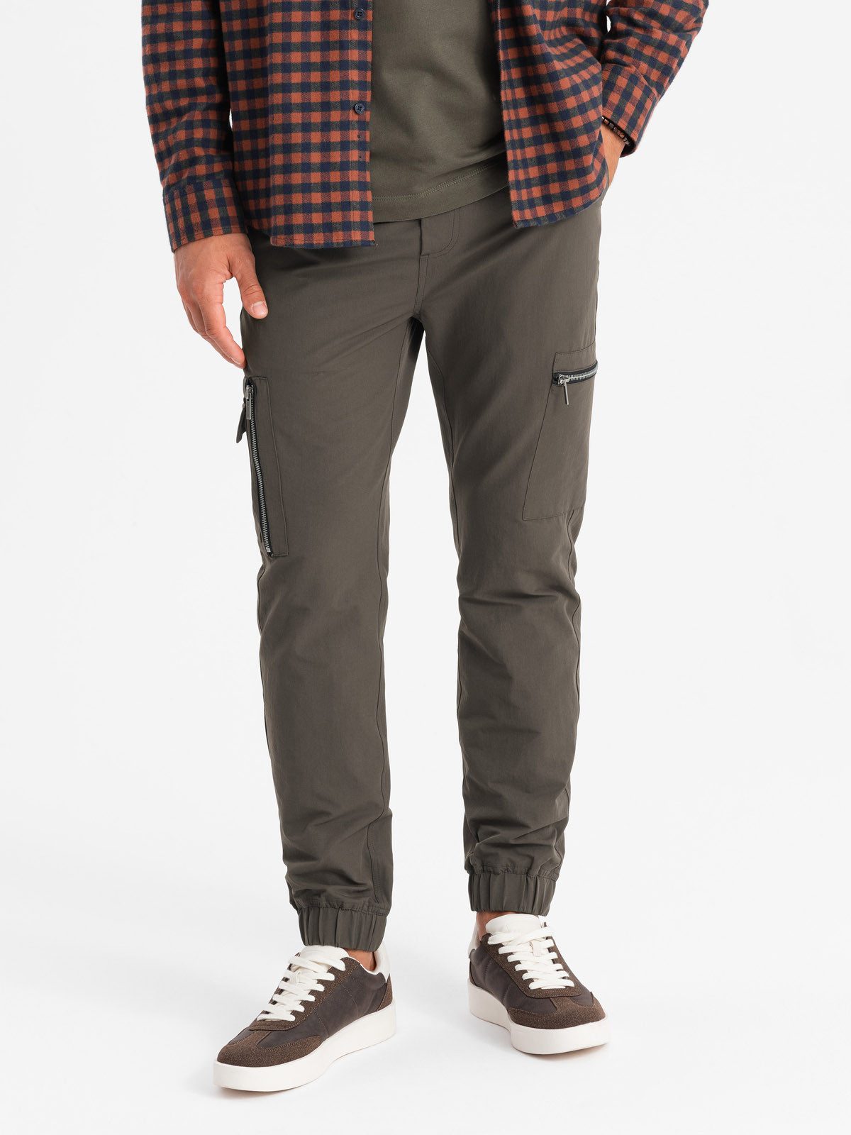 OMBRE Cargohose Herren-Jogginghose mit Cargotaschen