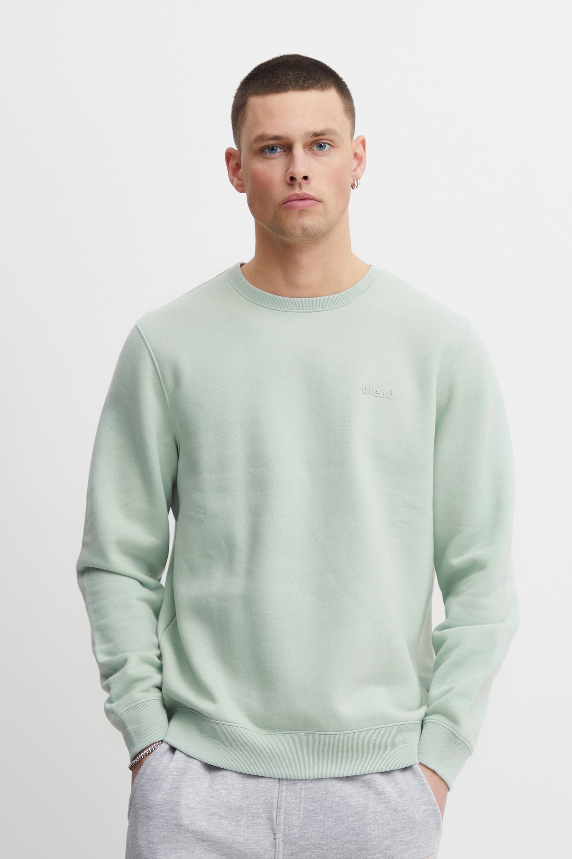 Blend Rundhalspullover BHDownton Klassisches Sweatshirt mit günstig online kaufen
