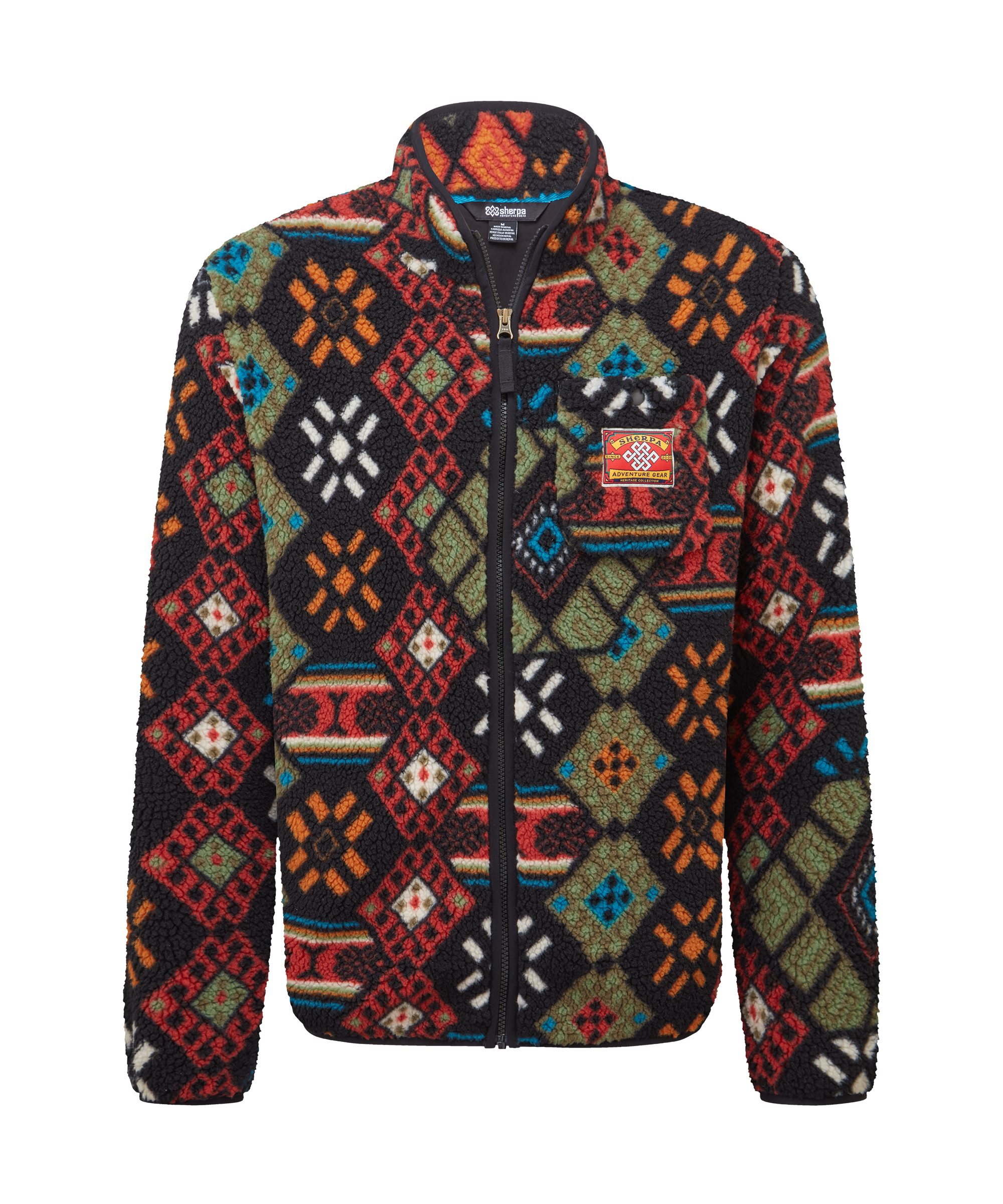 Sherpa Fleecejacke Sherpa Herren Tarcho Fleecejacke