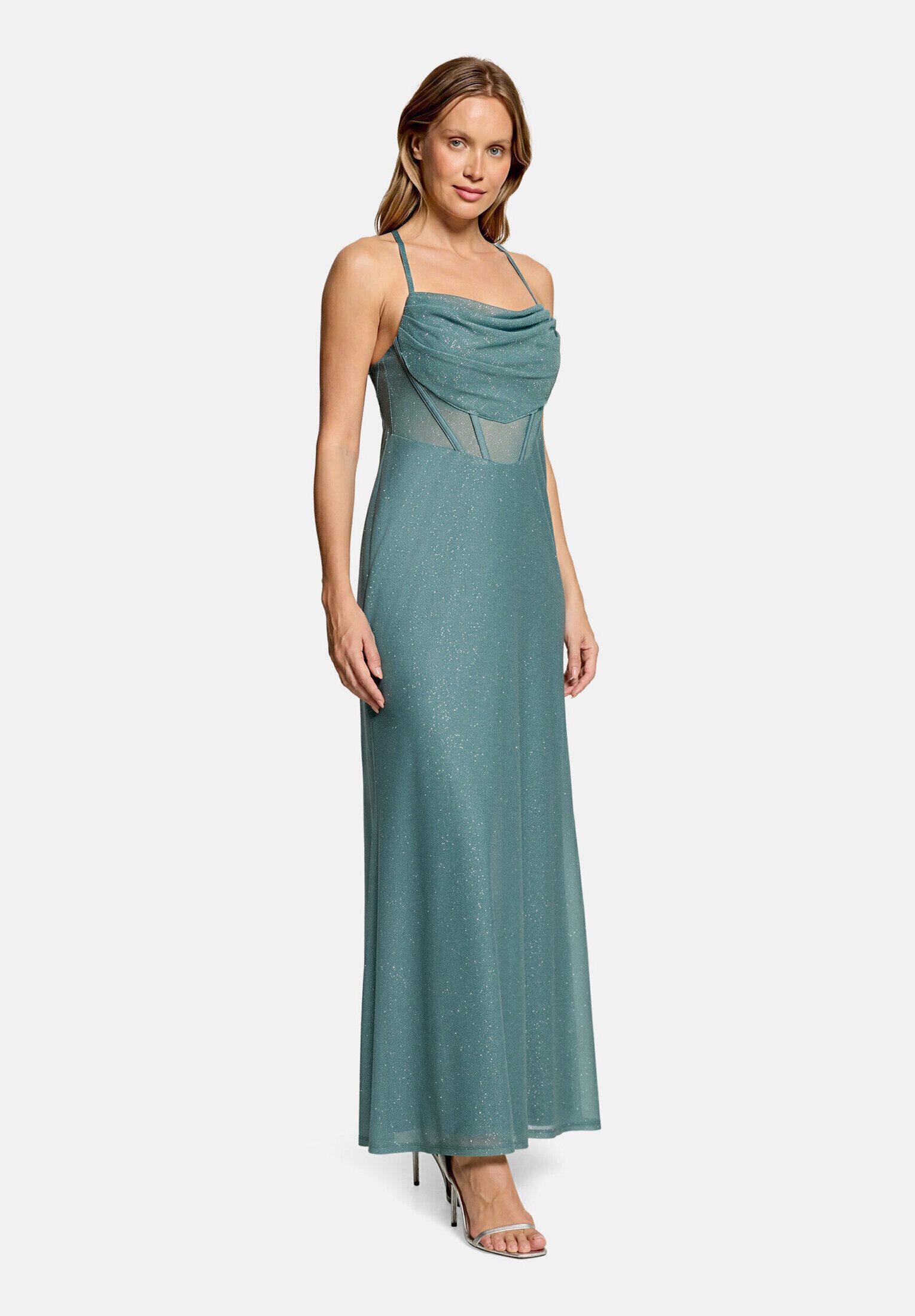 Vera Mont Abendkleid Damen im Glitzer-Look