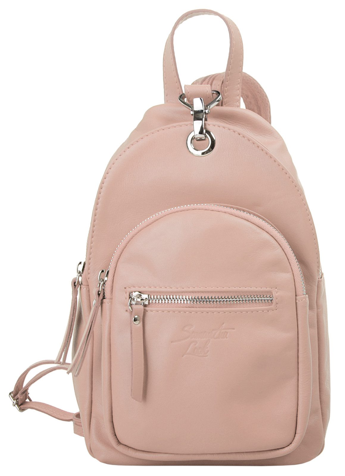 Samantha Look Cityrucksack, echt Leder, Made in Italy günstig online kaufen