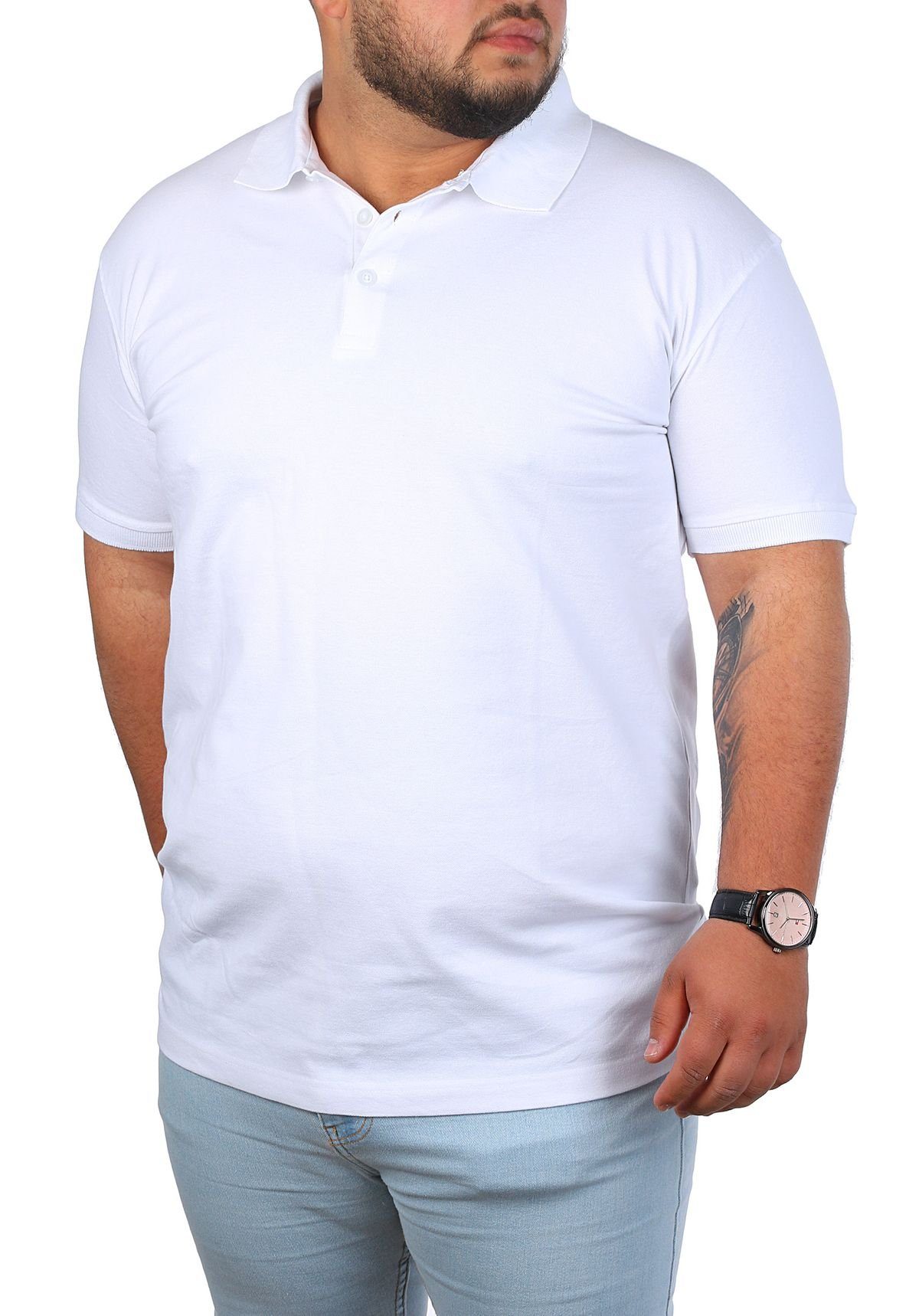 Young & Rich Poloshirt Herren Übergröße günstig online kaufen