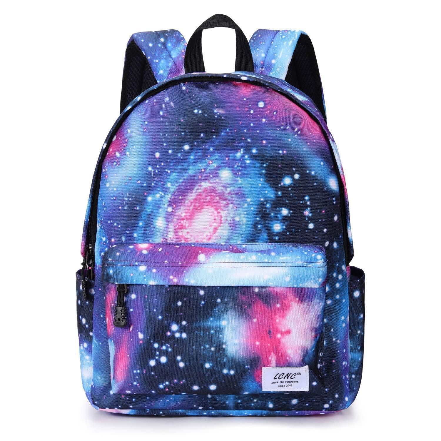 LuxusKollektion Schulrucksack Schulrucksack Galaxy Blue