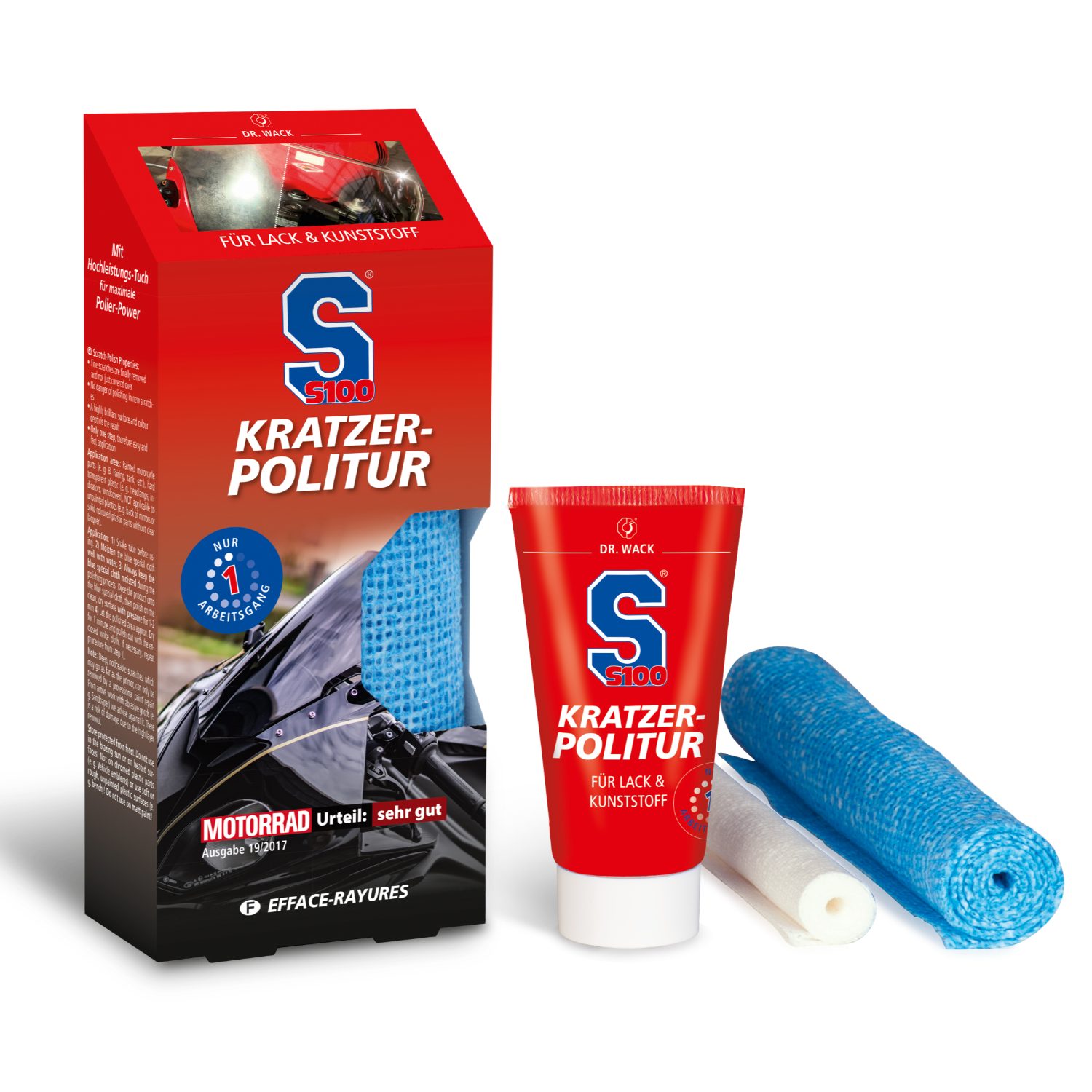 DR WACK Dr. Wack S100 Kratzer-Politur 50 ml Auto-Reinigungsmittel