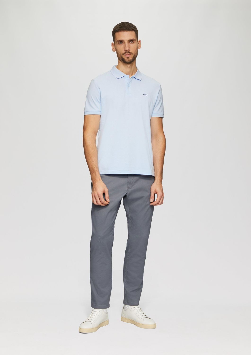 s.Oliver Poloshirt Poloshirt Kragen, Knopfleiste, kurzarm günstig online kaufen