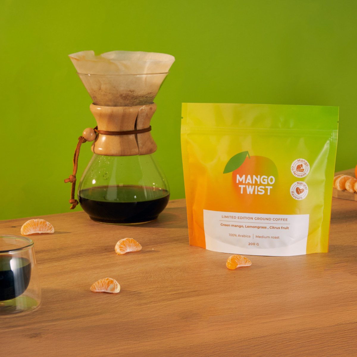 Coffee Friend Kaffee Limited Edition gemahlener Kaffee Mango Twist (Mango-Kofermentation)