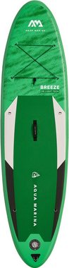 Aqua Marina Inflatable SUP-Board Breeze iSUP BT-21BRP, Funboard, (Set, 6 tlg., mit Paddel, Pumpe und Transportrucksack)