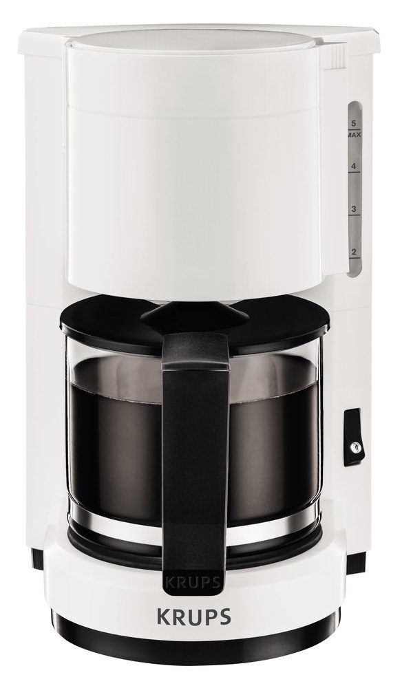 Krups Filterkaffeemaschine Filterkaffeemaschine AromaCafé 5 F 183 0110 Glaskanne 0,6L bis 7 Tassen