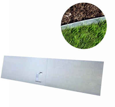 Green-split Beetbegrenzung Rasenkanten Metall 18.5 cm x 120 cm ohne Farbe