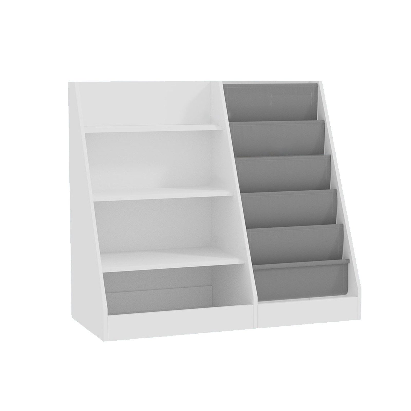 radelldar Bücherregal Kinderregal Spielzeugablage mit 5 günstig online kaufen