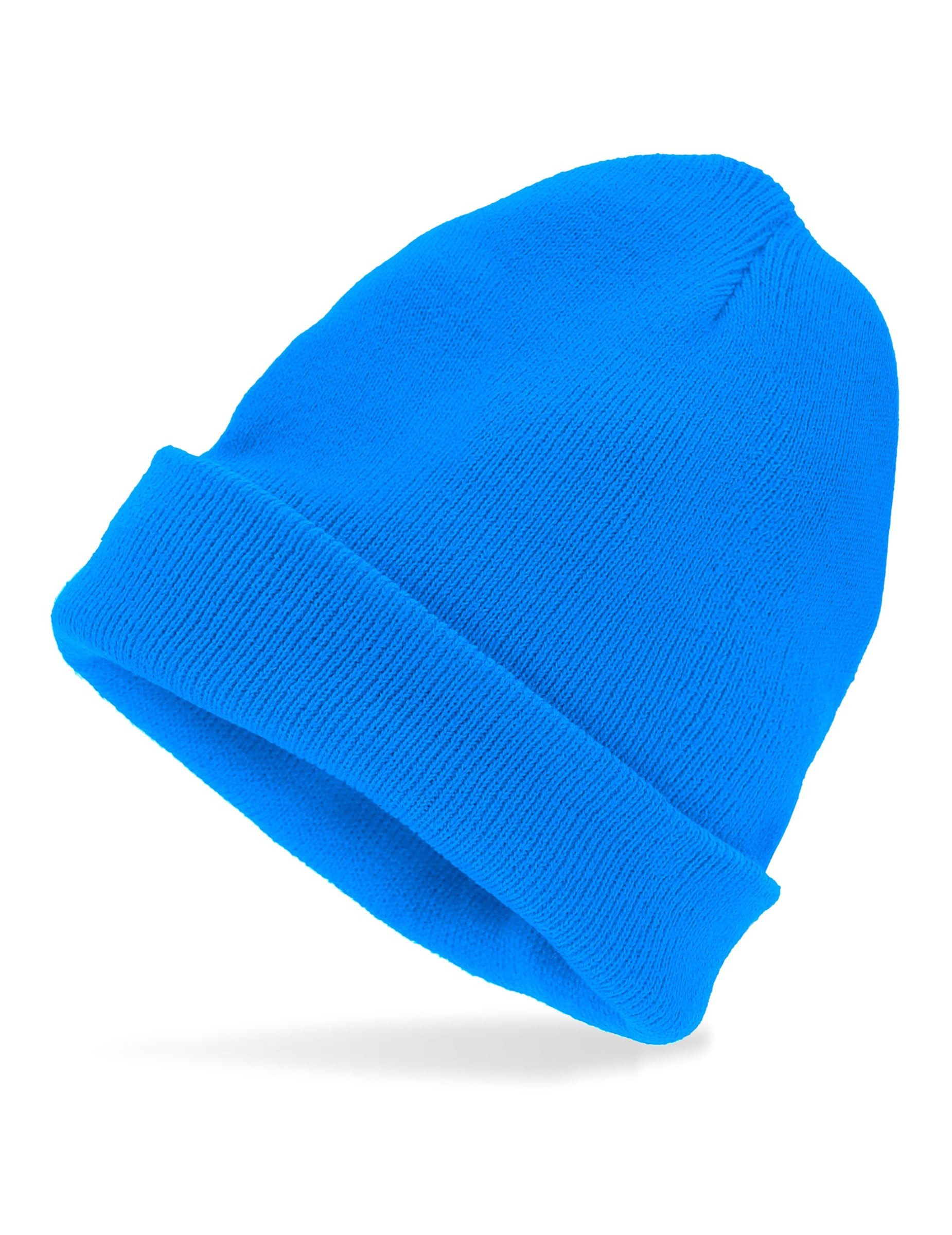 Widmann S.r.l. Kostüm Beanie Mütze für Erwachsene Hellblau
