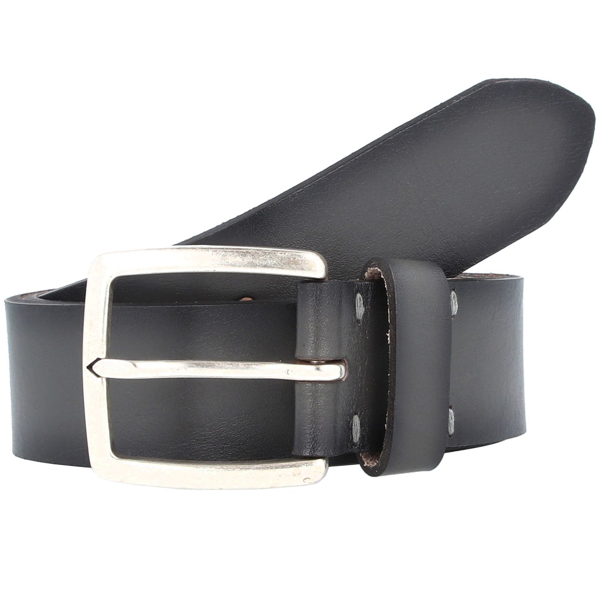 LLOYD Men’s Belts Ledergürtel Dornschließe grau