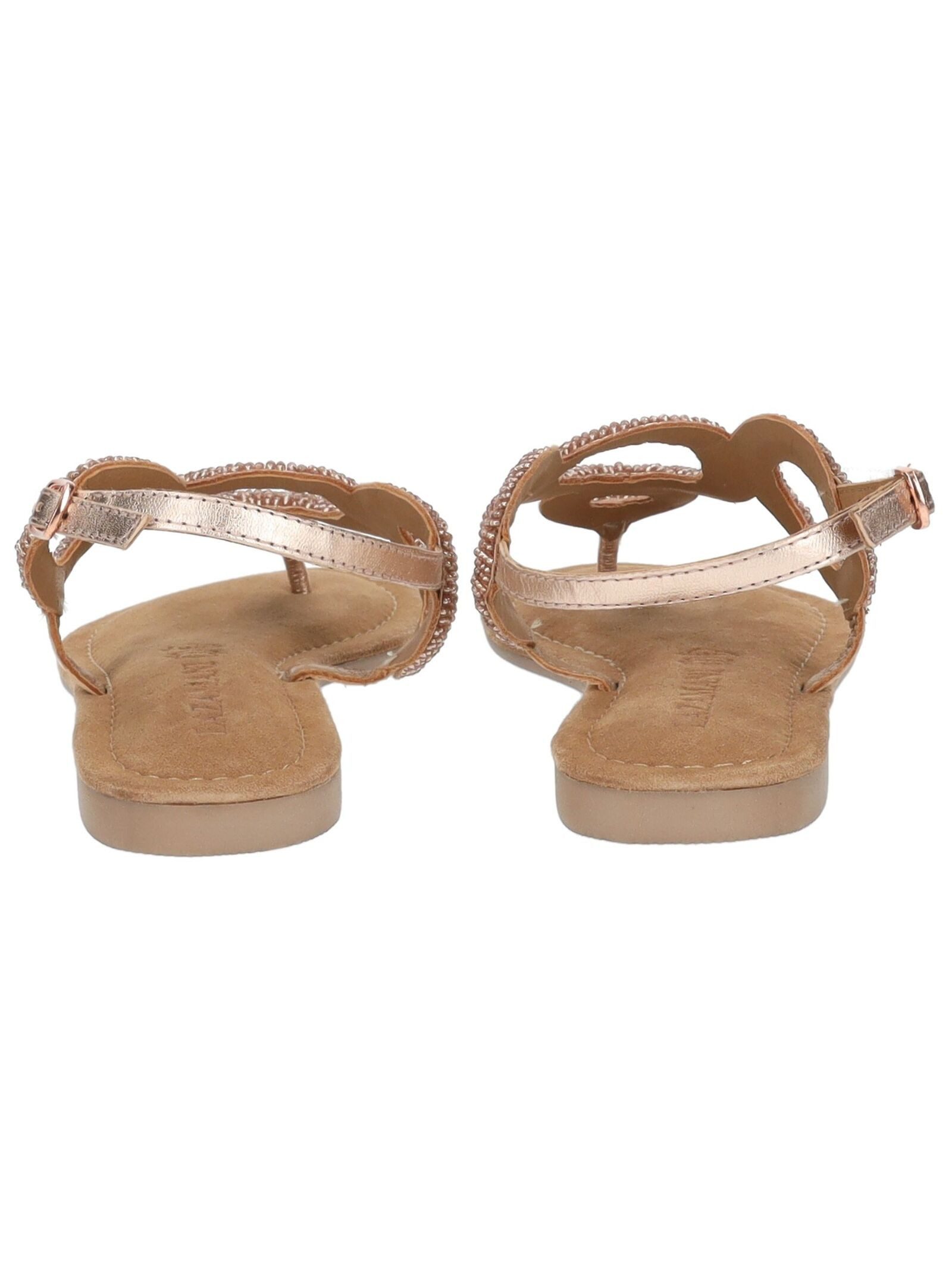 Lazamani Lazamani Sandalen Leder Riemchensandale