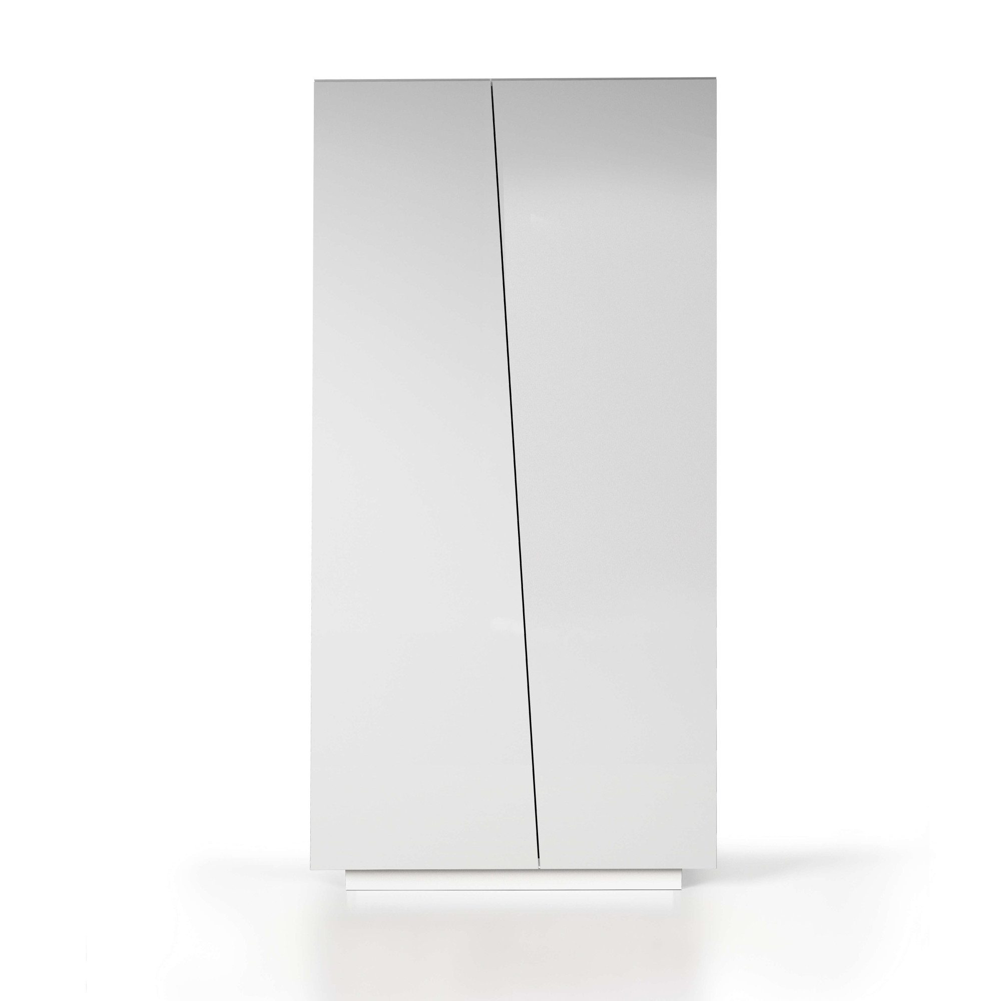 Home affaire Aktenschrank Vega, Mehrzweckschrank, Büroschrank, mit 2 Türen & verstellbaren Einlegeböden, Höhe 166 cm, Made in Italy