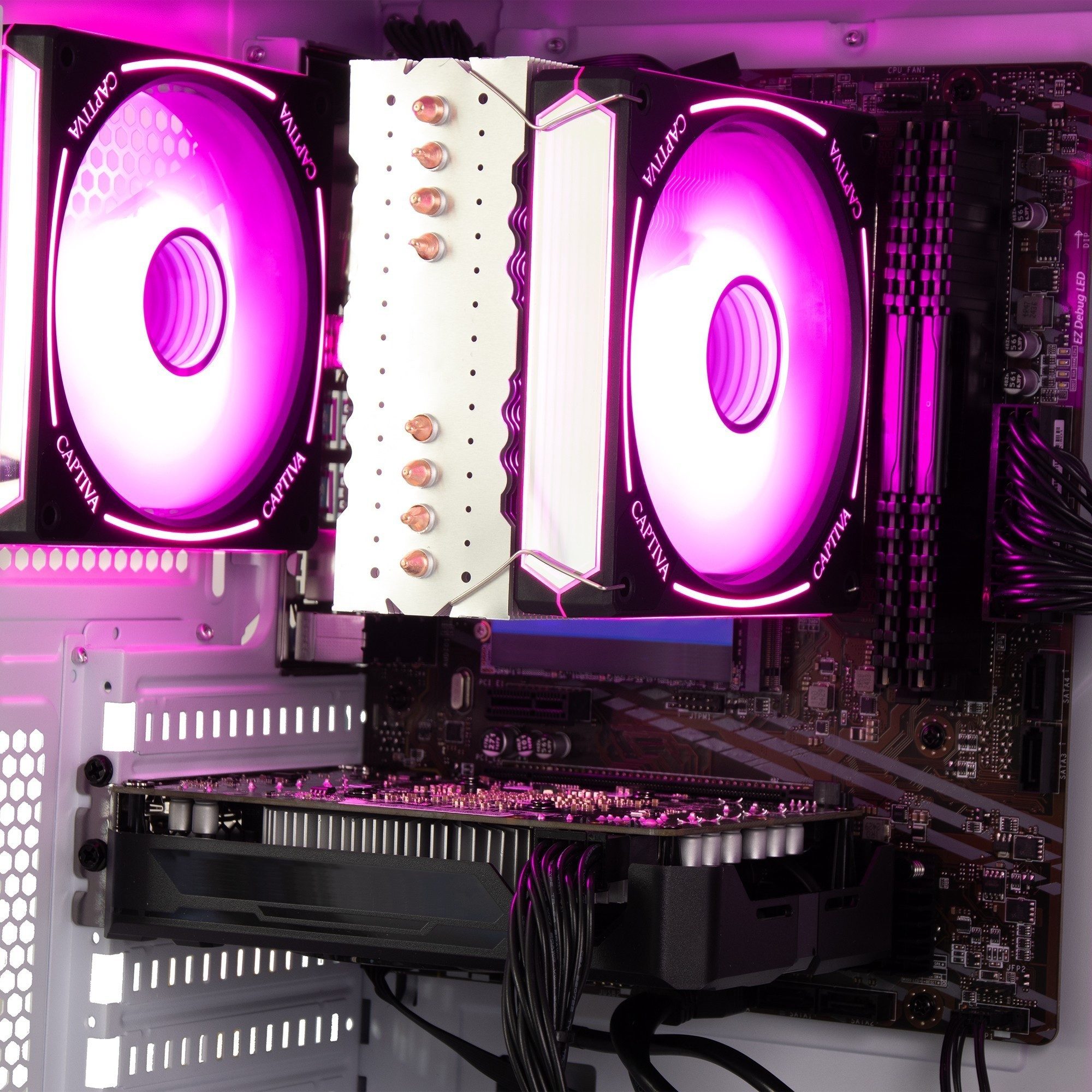 CAPTIVA Power Starter R78-391 TFT Bundle Business-PC-Komplettsystem (27", AMD Ryzen 5 Ryzen 5 5600G, Radeon Graphics, 16 GB RAM, 500 GB SSD)