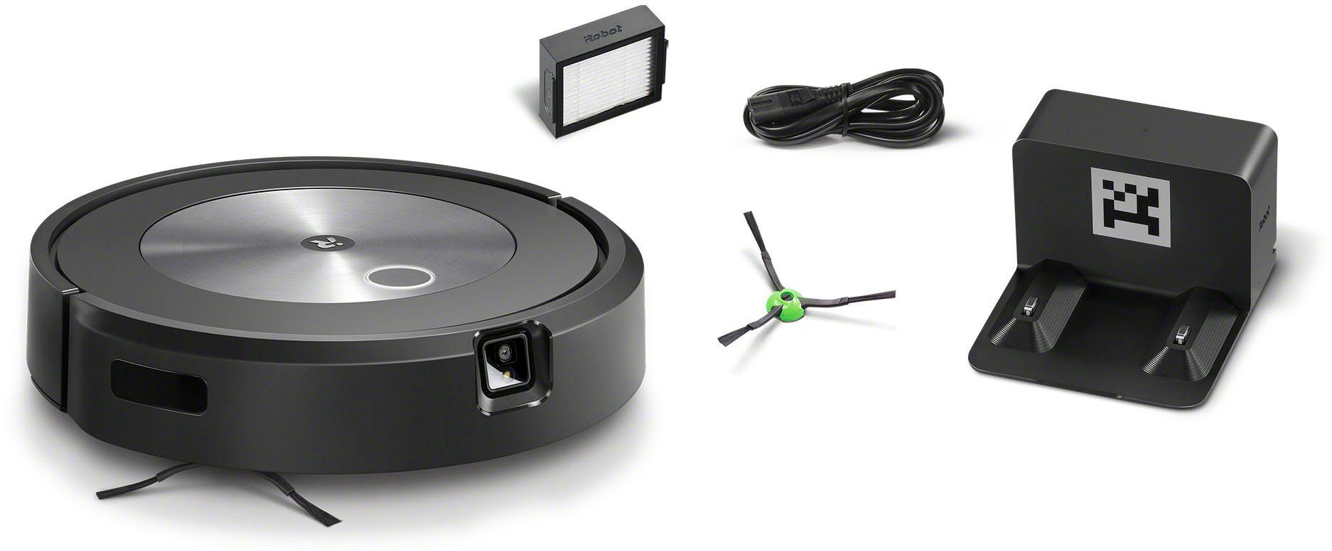 Kartierung, beutellos, (j7158), Roomba® iRobot j7 Saugroboter WLAN-fähig, Objekterkennung