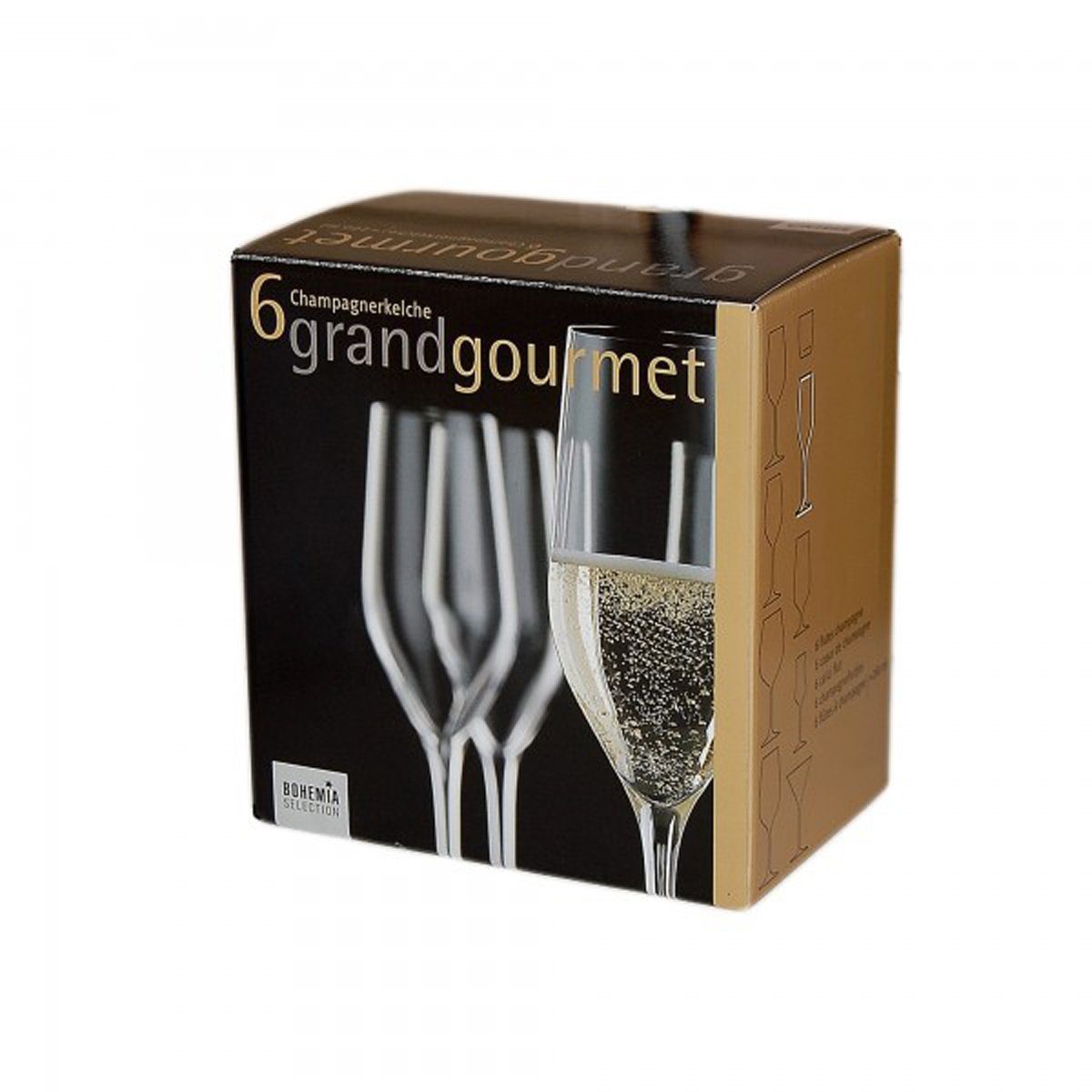 BOHEMIA SELECTION Champagnerglas, Glas