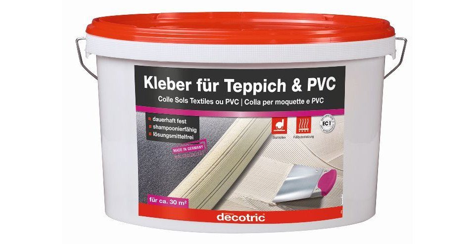 decotric® PVC-Kleber Decotric Kleber für Teppich und PVC 10 kg günstig online kaufen