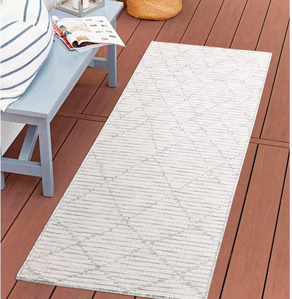 Carpet City Outdoorteppich PALM3526, rechteckig, Höhe: günstig online kaufen
