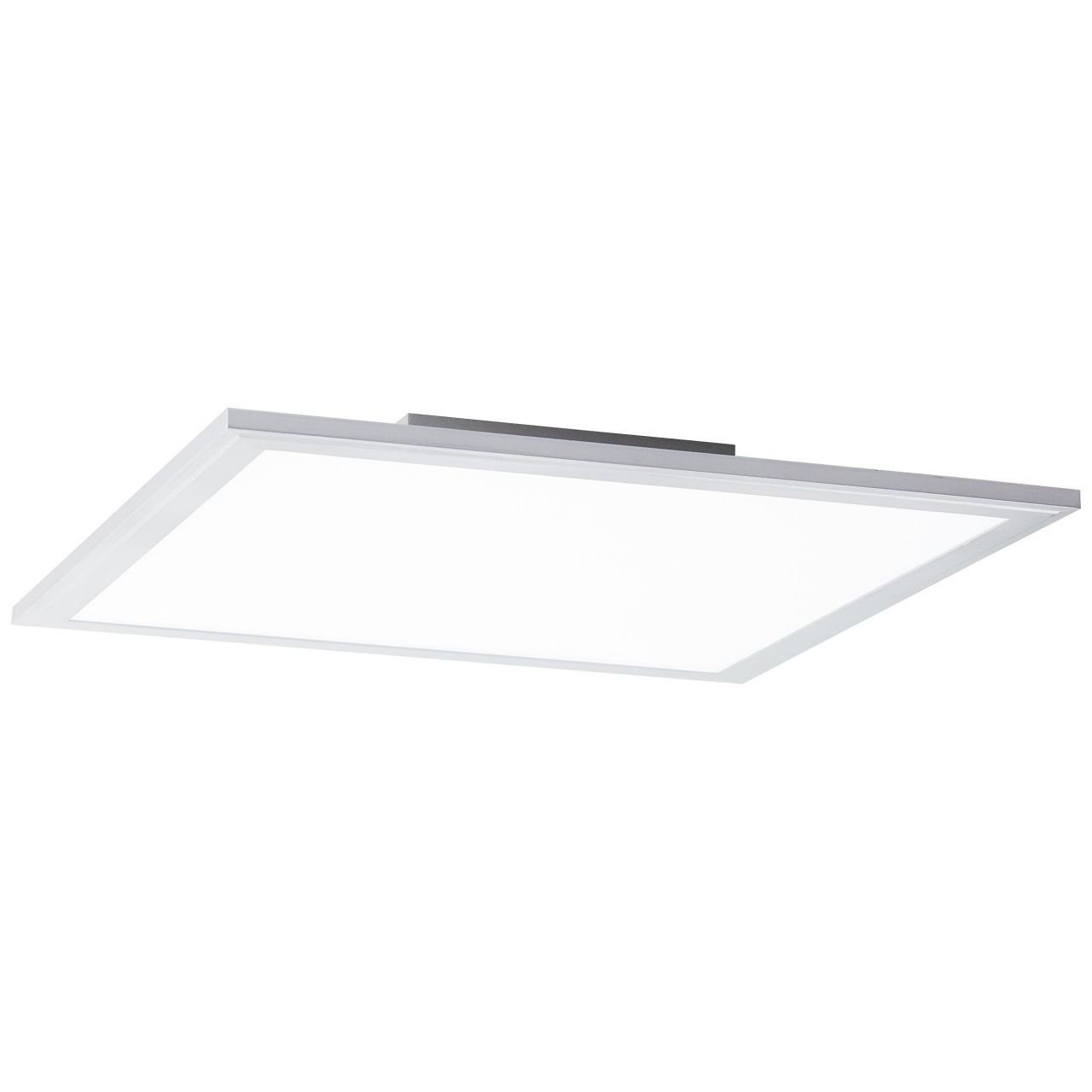 Brilliant Deckenleuchte Flat, Deckenaufbau-Paneel Flat silber integriert, 40x40cm LED L 24W 1x LED