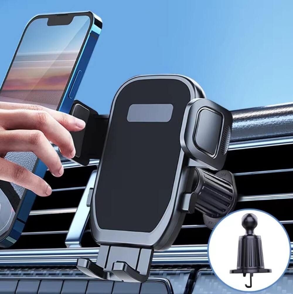 Futurea Smartphone-Halterung Kfz Auto Handyhalter mit 360° Funktion universelle Handy, (bis 7,00 Zoll, 1-tlg., 2-tlg, Lüfter, Autolüfterbefestigung, Kfz-Halterung)