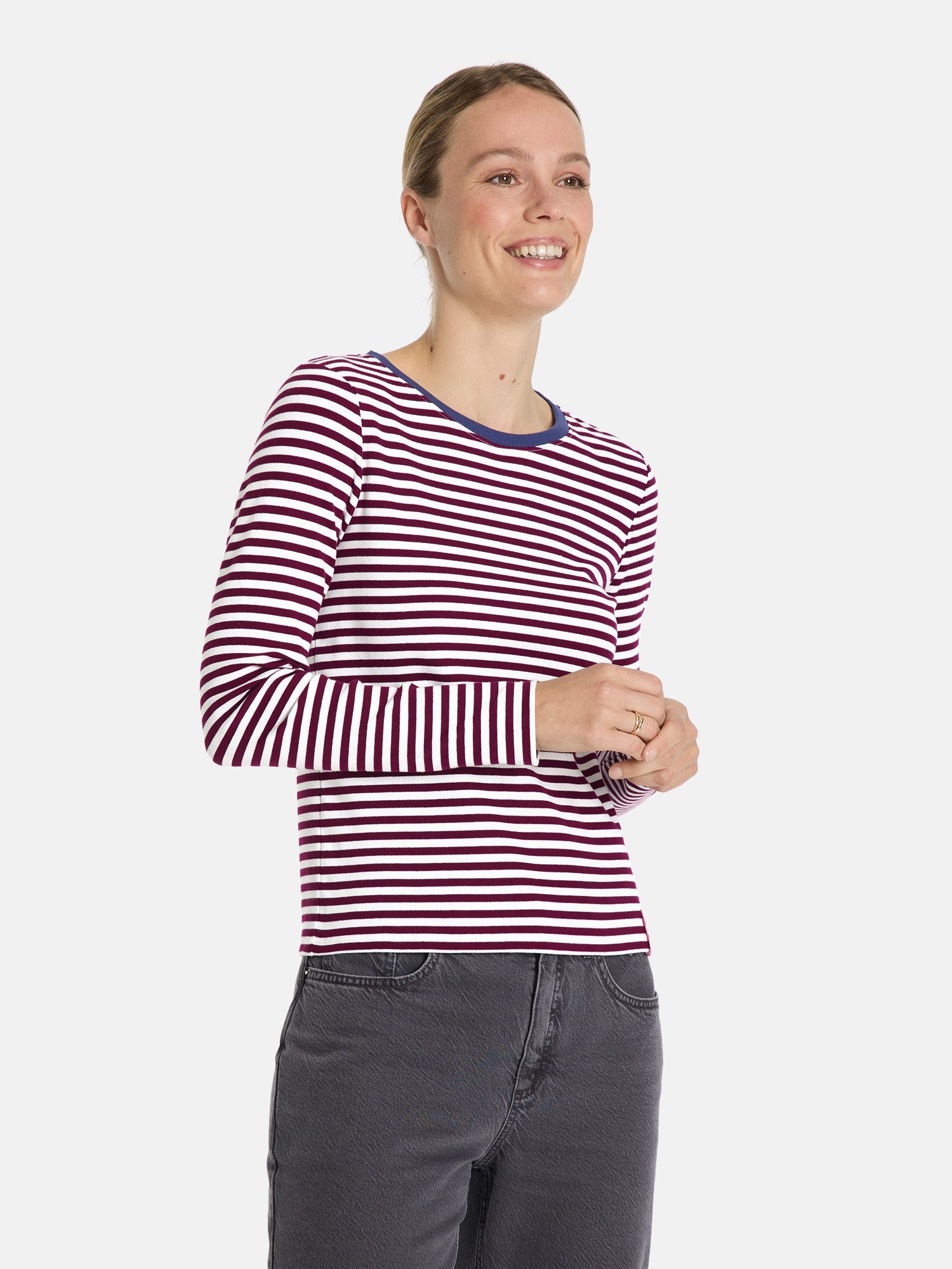 Lieblingsstück Langarmshirt Nashi mit Streifen