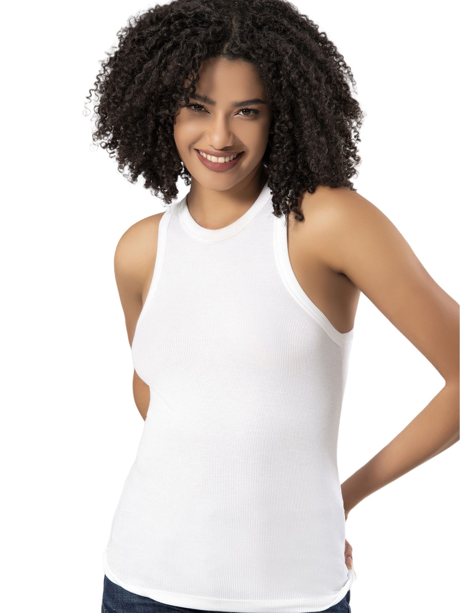 Tanktop Erdem Underwear Schwarzes Viskose-Camisole Neckholder-Damenunterhemd