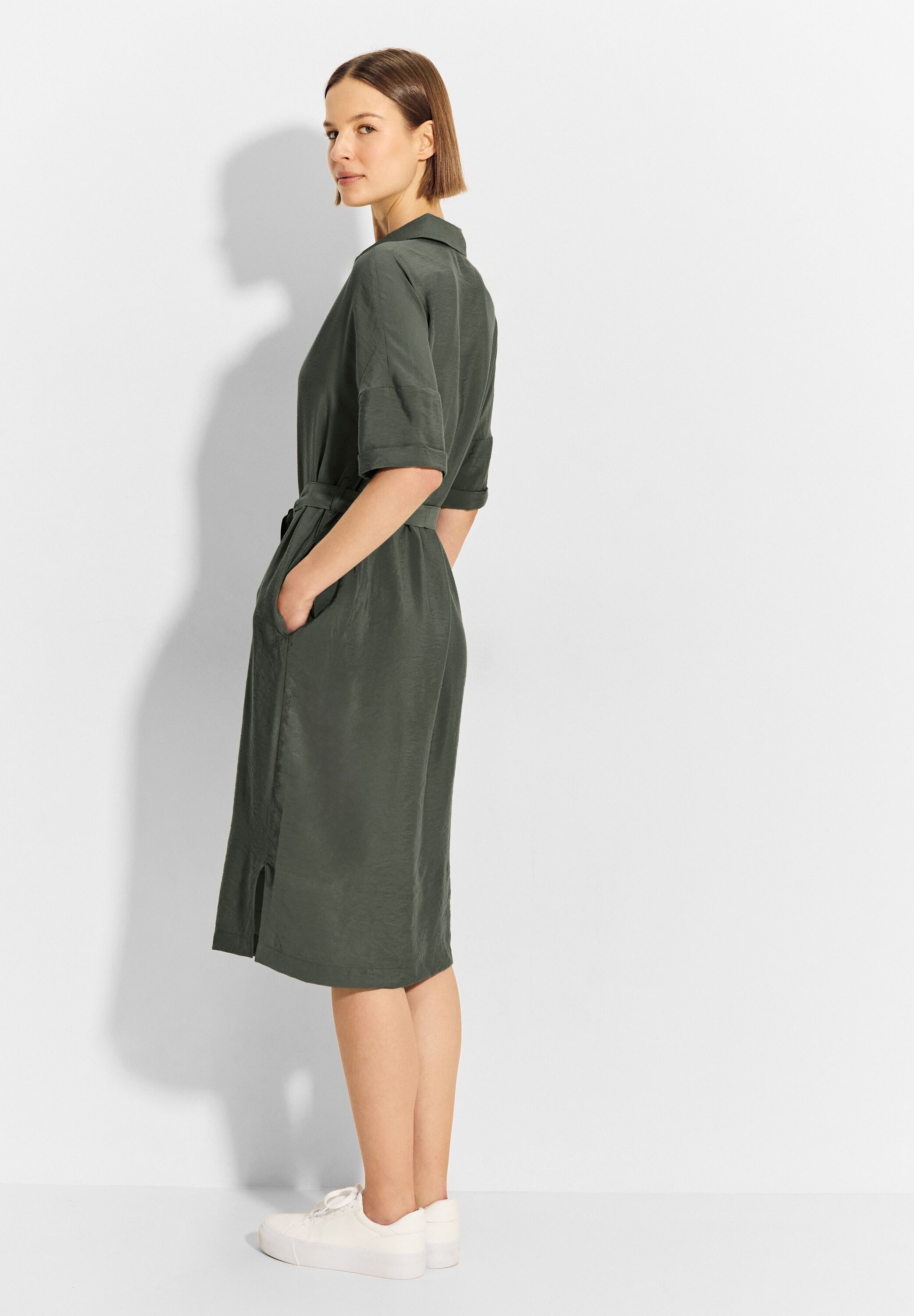 CECIL Blusenkleid mit Knopfleiste günstig online kaufen