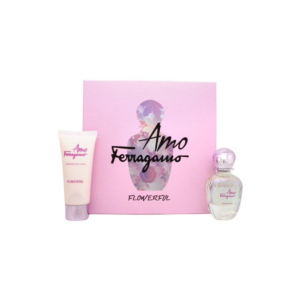 Salvatore Ferragamo Duft-Set Ladies Amo Flowerful Geschenkset