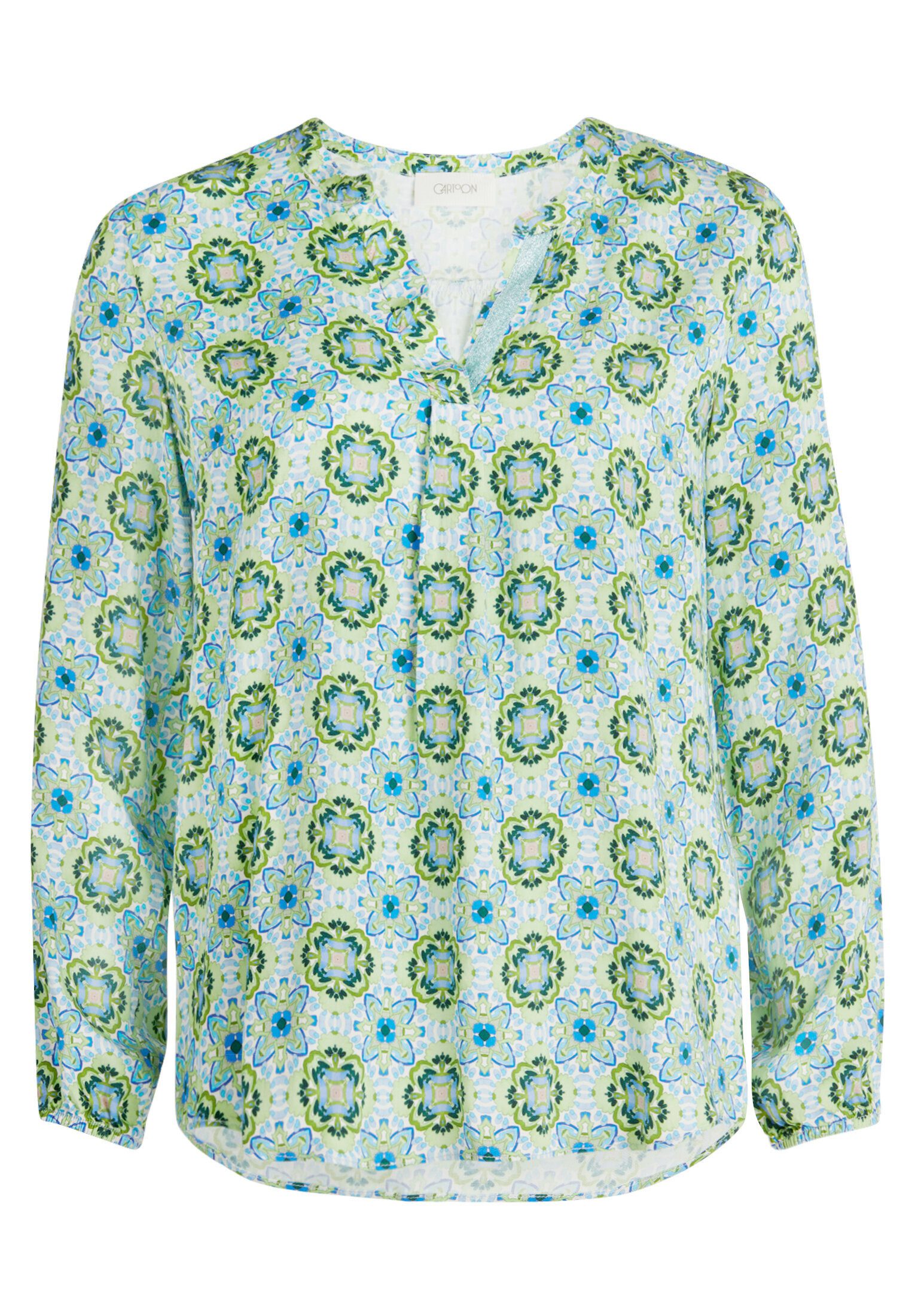 Cartoon Shirtbluse Damen mit Muster