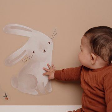 LITTLE DUTCH Wandsticker Baby Bunny (Set), Selbstklebend (2x - 42x30cm)