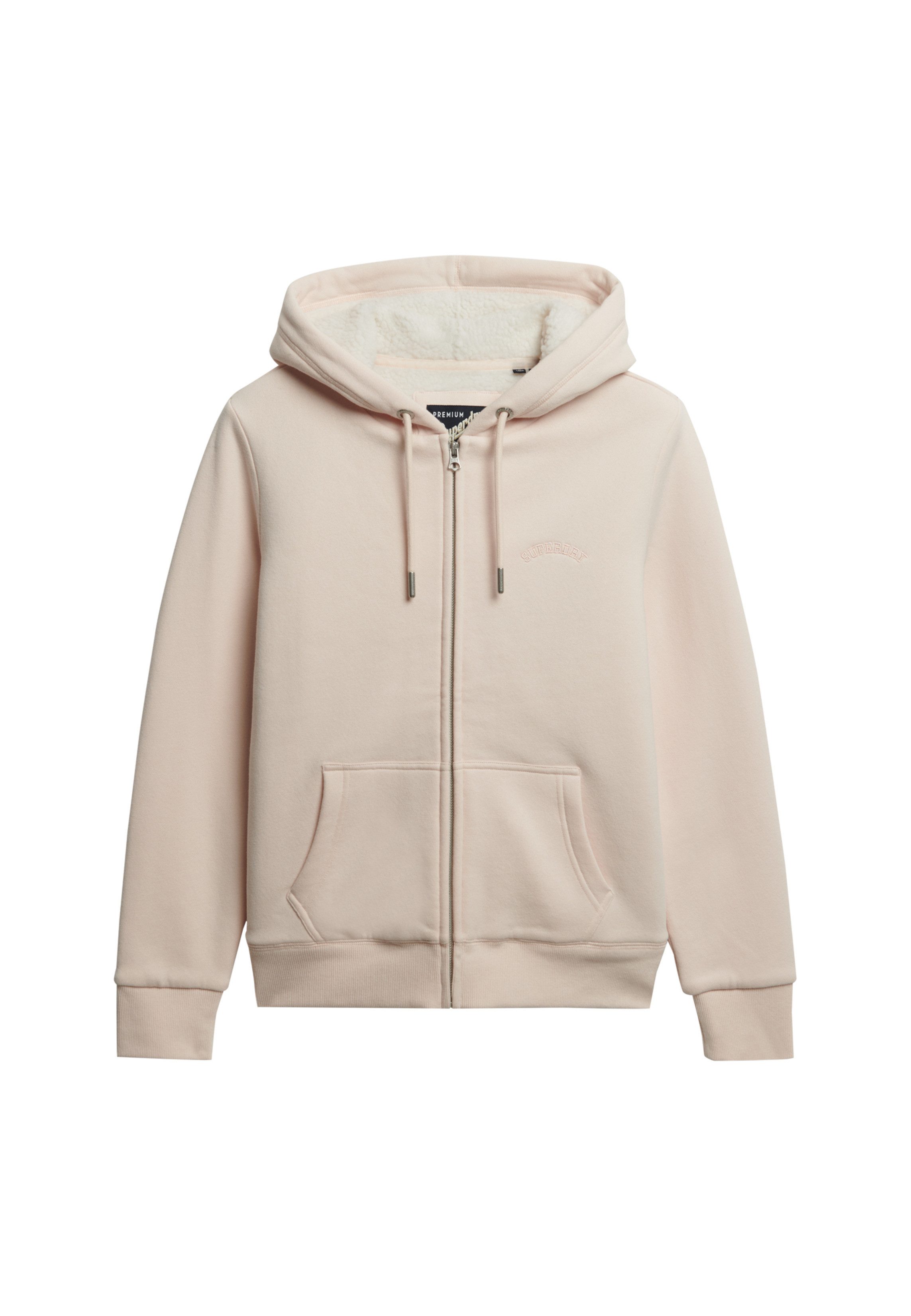 Superdry Kapuzensweatjacke BORG LINED ZIPHOOD günstig online kaufen