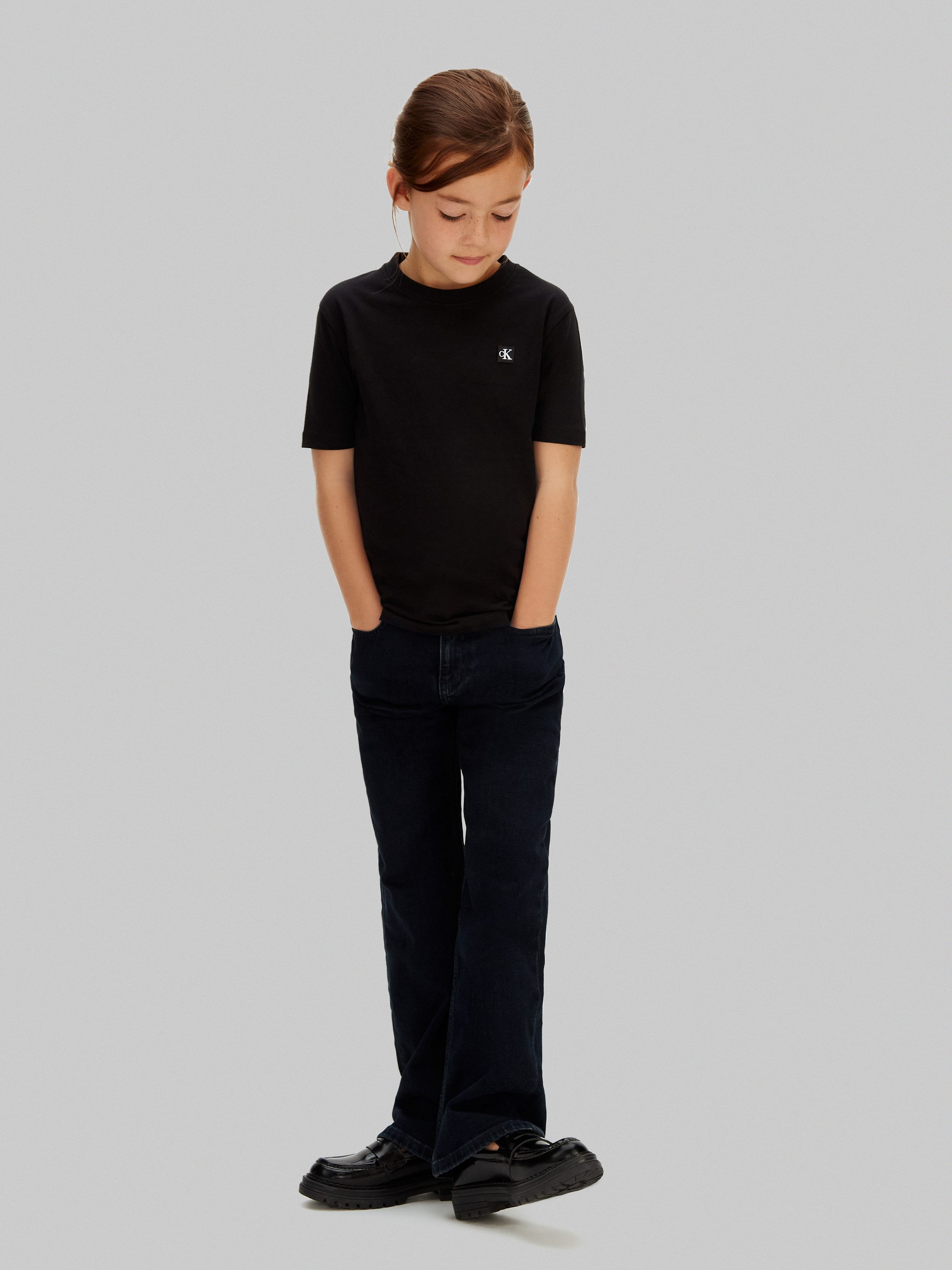 Calvin Klein Jeans T-Shirt MONO MINI BADGE T-SHIRT Regular fit für Kinder