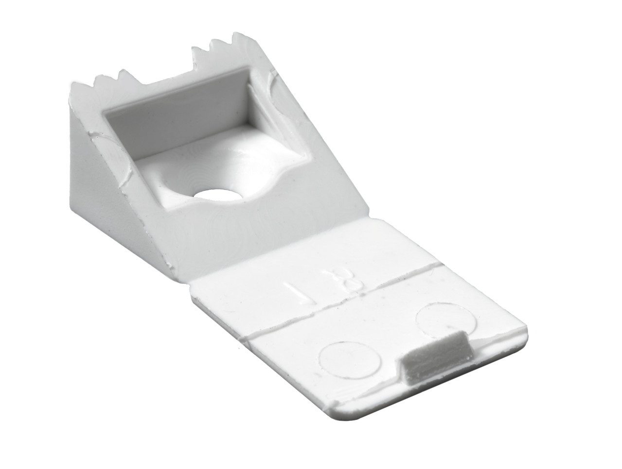 Hettich Winkelverbinder Hettich Stabilisator Kunststoff, 50 Stück