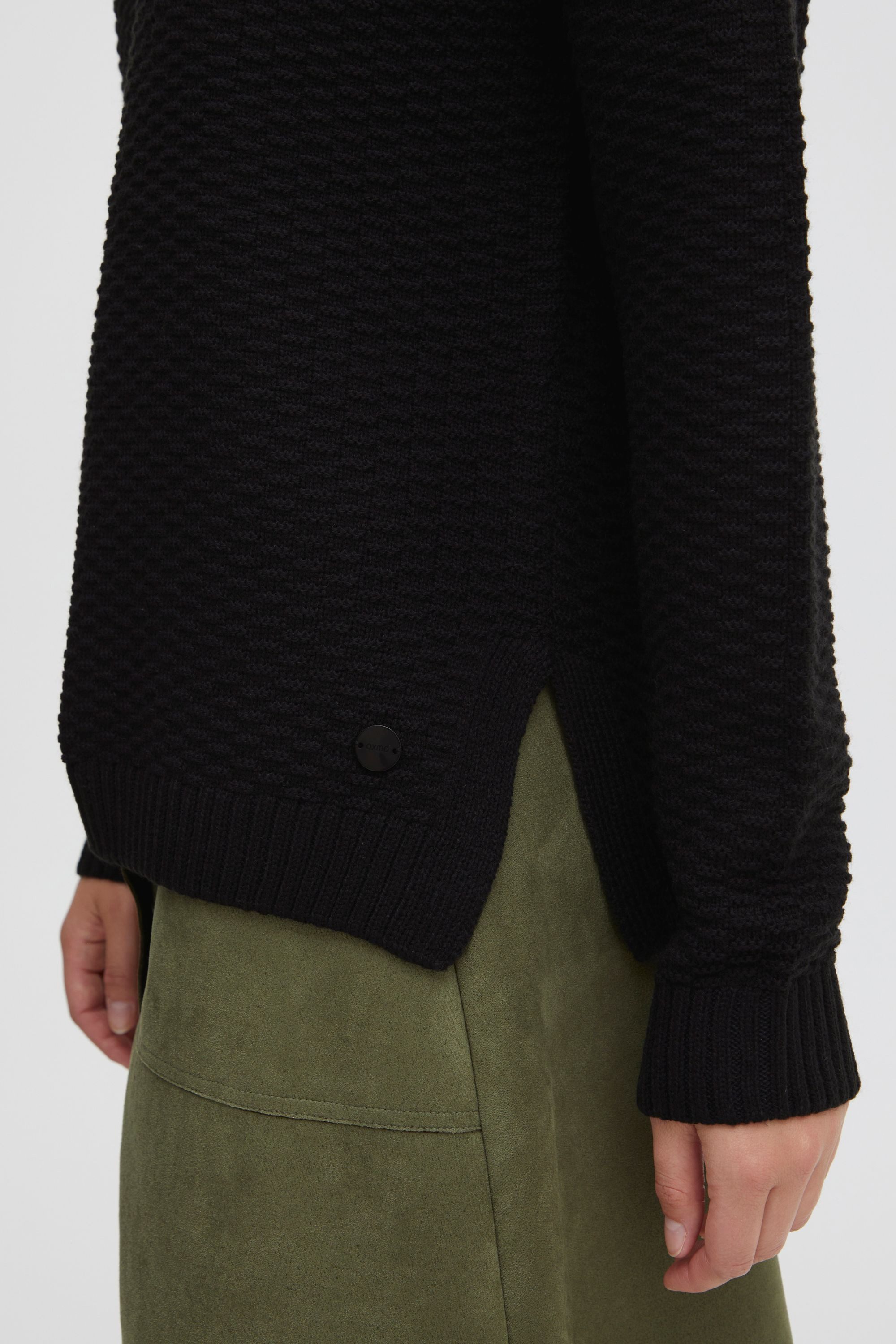 OXMO Strickpullover OXMilla Modischer Pullover